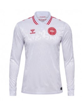 Danska Gostujuci Dres EP 2024 Dugim Rukavima Danska Gostujuci Dres EP 2024 Dugim Rukavima